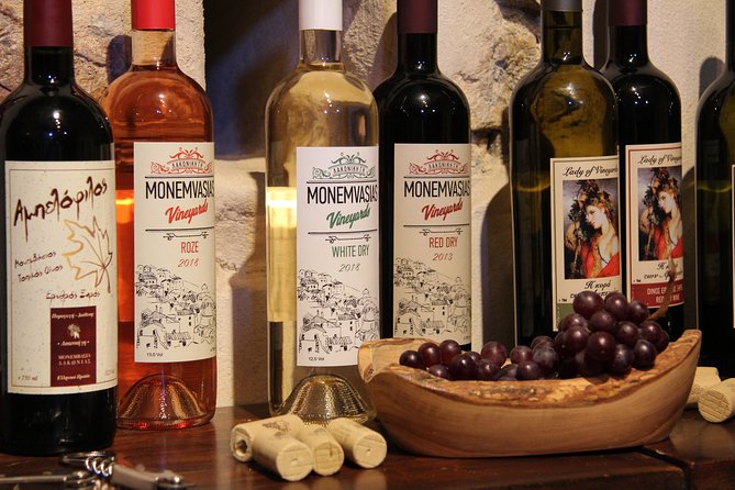 Private Tour in Historic Estate in Monemvasia with wine-olive oil tasting & meal - Booking, Cancellation, and Practical Details