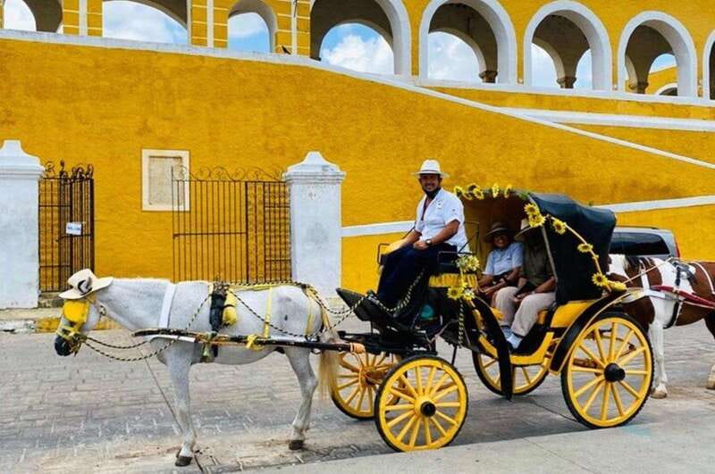 Private Tour Izamal, Ruins & Mayan handcraft workshop - Admiring the Convent of San Antonio de Padua’s Architectural Grandeur