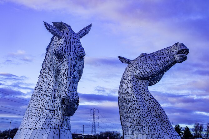 Private Tour Loch Lomond Stirling and the Kelpies from Glasgow - Marvel at the Kelpies and the Helix Park