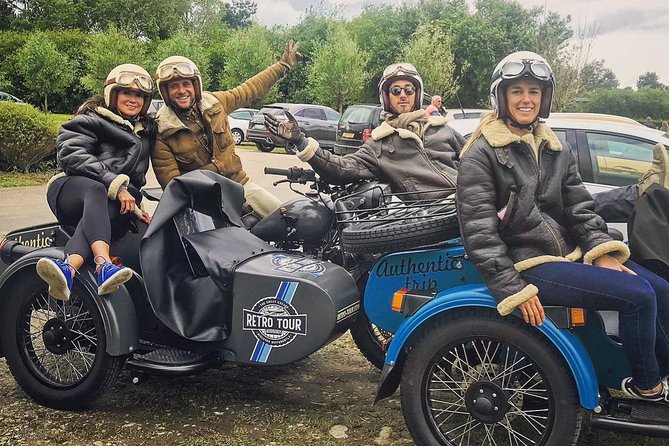 Private tour of 2 hour to 7 hours by sidecar on the D-Day beaches - Key Points