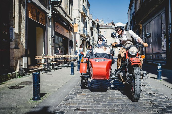 Private Tour of Bordeaux in a Sidecar 1h30 - Discover Bordeaux from a Different Perspective in a Private Sidecar Tour