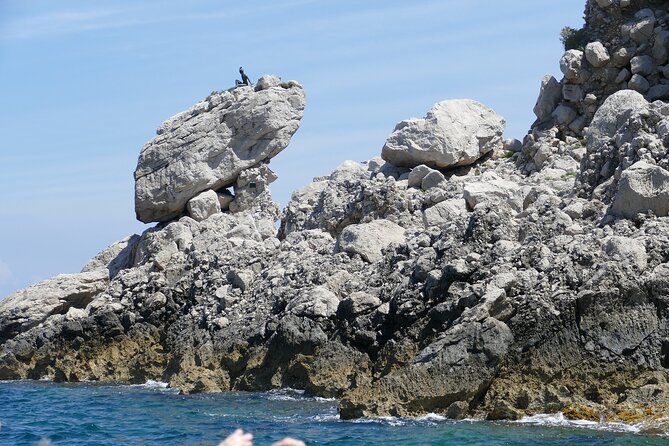 Private tour of Capri & Anacapri with Scenic Shared Boat Ride - Exploring Capris Iconic Sea Caves and Rock Formations
