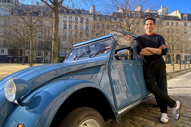 Private Tour of Paris in a convertible citroën 2CV - Explore Paris in Style with a Private Convertible 2CV Tour