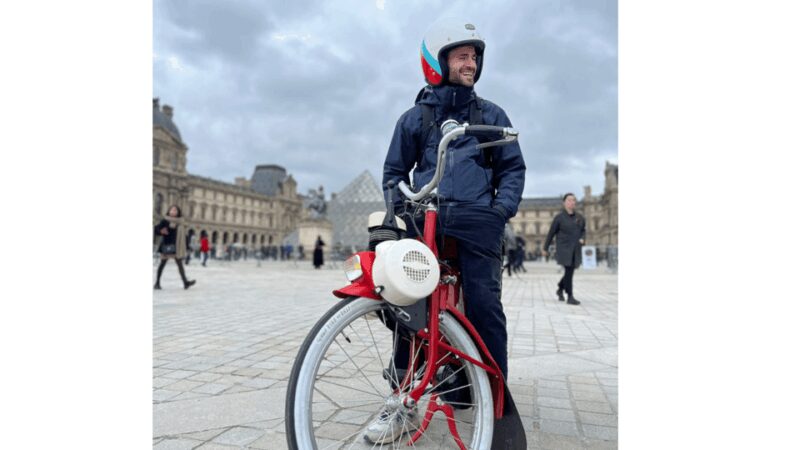 Private Tour of Paris with Vintage Solex French Bikes - The Exclusive Meeting Point Near Père Lachaise Cemetery