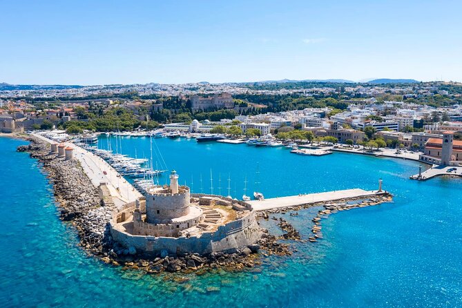 Private tour of Rhodes landmarks with beach time - Ascending Mount Smith to the Acropolis of Rhodes