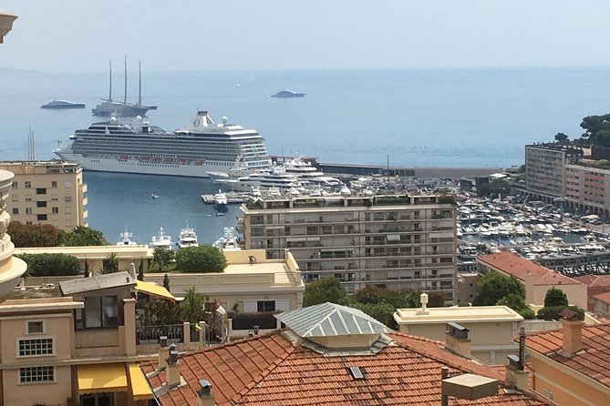 Private tour on the French Riviera with comfortable minivan.MONACO NICE ST PAUL - The Arrival and Meeting Point at the French Riviera Ports