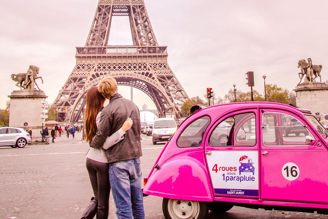 Private tour Paris 3 hours in vintage Citroën 2CV - Key Points