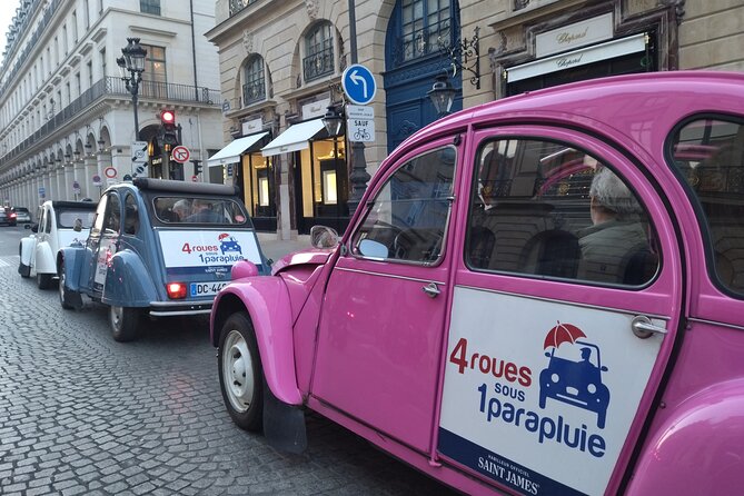 Private tour Paris 3 hours in vintage Citroën 2CV - The Experience of a Private Guided Tour in a Classic Car