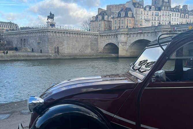 Private tour Paris Little-known places 2 hours in Citroën 2CV - Practical Tips and Considerations