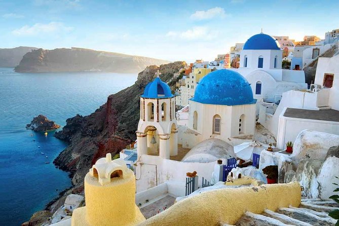 Private Tour Santorini best Attractions - Black Sand Beach at Perissa with Crystal Clear Waters