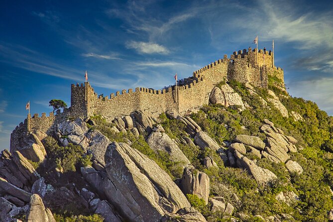 Private Tour Sintra, Pena Palace and Cascais from Lisbon - Pena Palace and the Castle of the Moors: Fairy-Tale Royalty