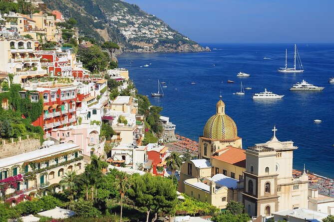 Private Tour to Pompei Sorrento and Positano with English speaking Driver/Guide - Positano: The Cliffside Village with Colorful Streets