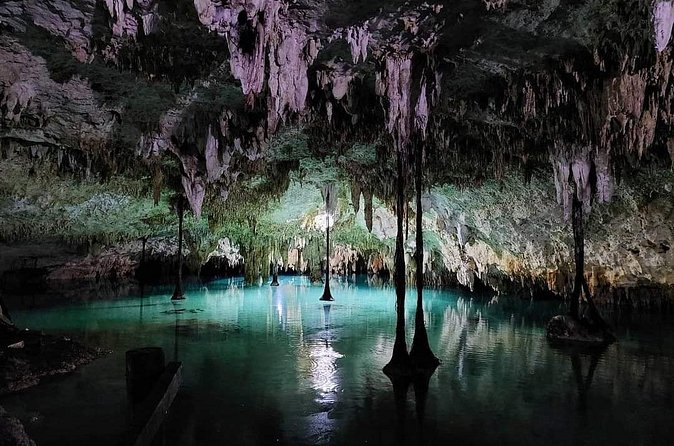 Private Tour to Tulum Cenotes Sac Actun - Mexican Food and Local Flavors at the End of the Tour
