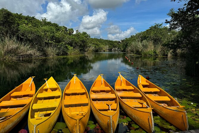 Private Tour to Tulum Site, Mayan EcoPark, Canoeing and Cenotes - Exploring the Mayan Eco Park and Jungle Community