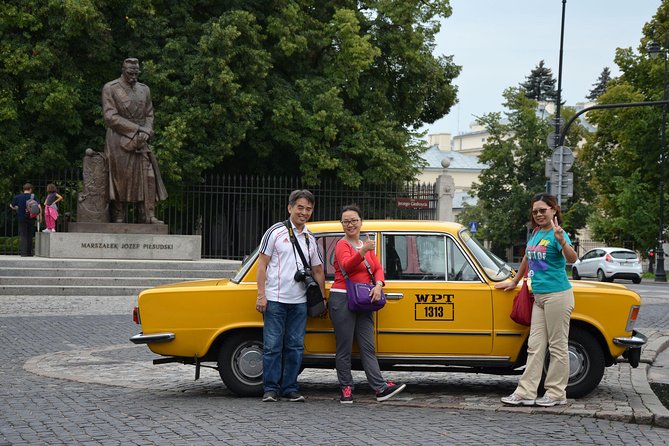 Private Tour: Warsaw City Sightseeing by Retro Fiat - The Experience of a Retro Fiat Ride