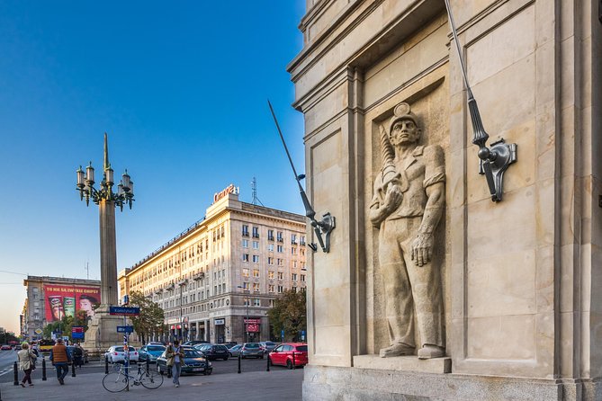Private Tour: Warsaw's Communist History by Retro Fiat - Mariensztat Square and Post-War Housing