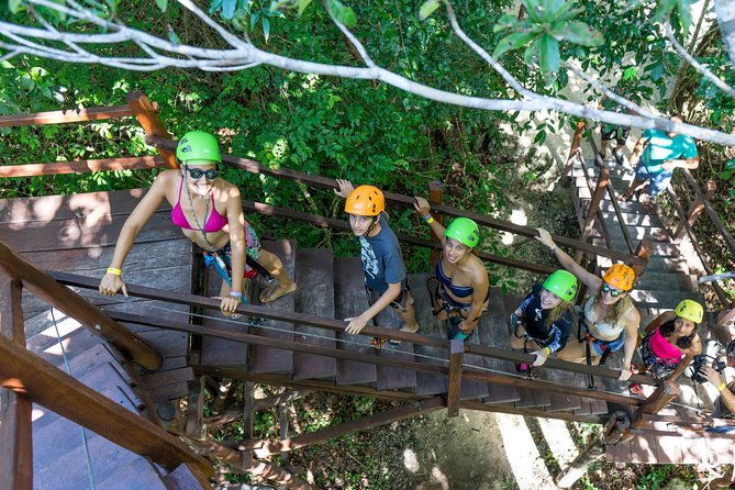 Private Tour with 3 Cenotes + 5 Zip-lines + Mayan Lunch - Key Points