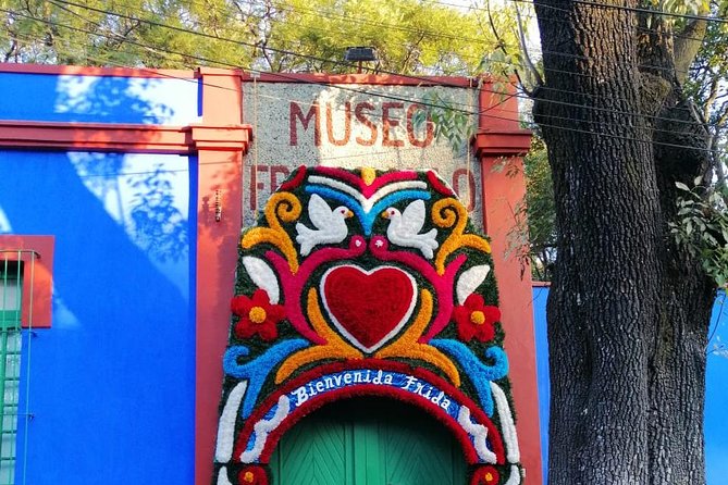 Private Tour: Xochimilco, Coyoacan and Frida Kahlo Museum - Admiring the Murals at UNAM