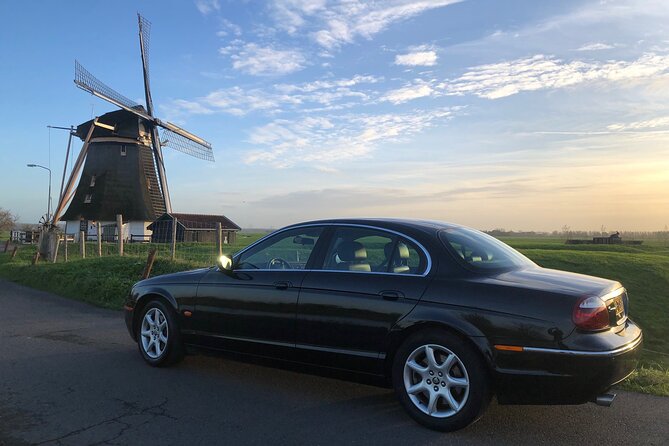 Private Tour Zaanse Schans Windmills and Volendam in Jaguar - Key Points