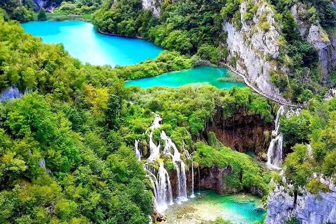 Private Tour Zagreb-Plitvice Lakes-Split Self-guided tickets inc - Key Points