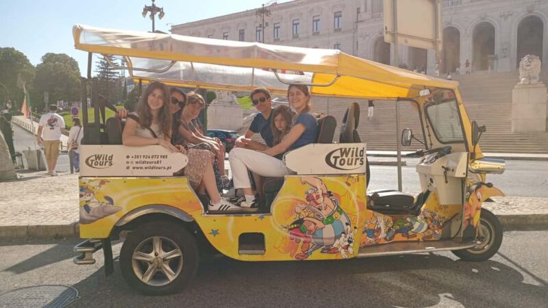 Private tours of Lisbon in 100% electric tuk-tuks - Explore Lisbon in Style with Electric Tuk-Tuks