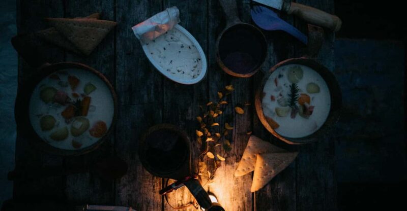 Private Traditional Sauna, Ice Dip and Dinner in the Wild - Discover Lapland’s Family-Run Sauna and Wilderness Dinner