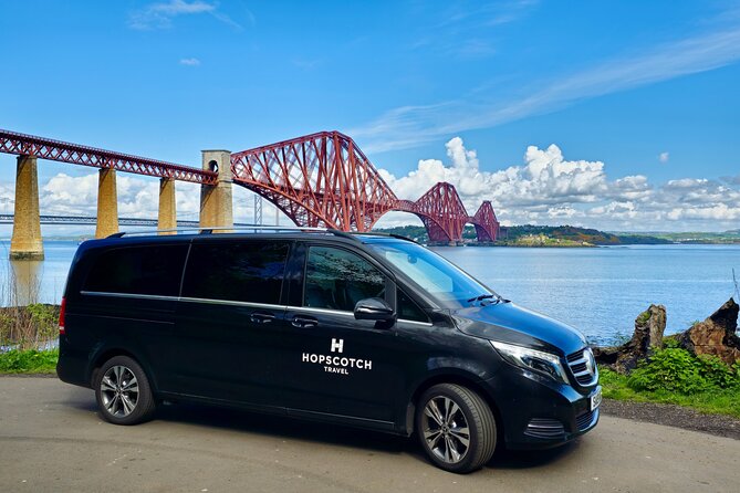 Private Transfer between Glasgow & Edinburgh in Luxury Minivan - Efficient and Comfortable Travel Between Glasgow and Edinburgh for £343.35