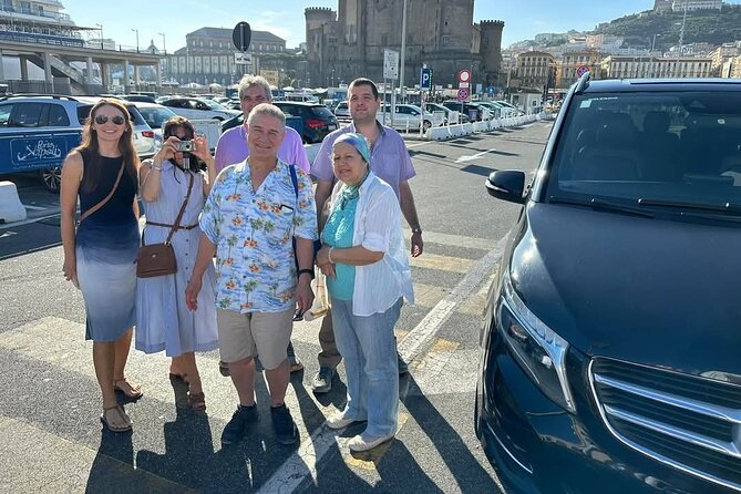 Private Transfer Between Naples and Pompeii - The Experience of Riding in a Modern, Air-Conditioned Vehicle