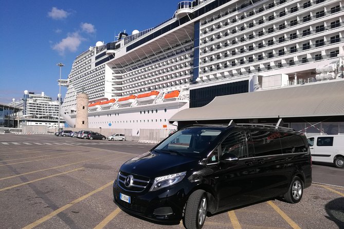 Private Transfer Civitavecchia Port From-to Rome/FCO apt - The Fleet and Vehicle Options for Varying Group Sizes