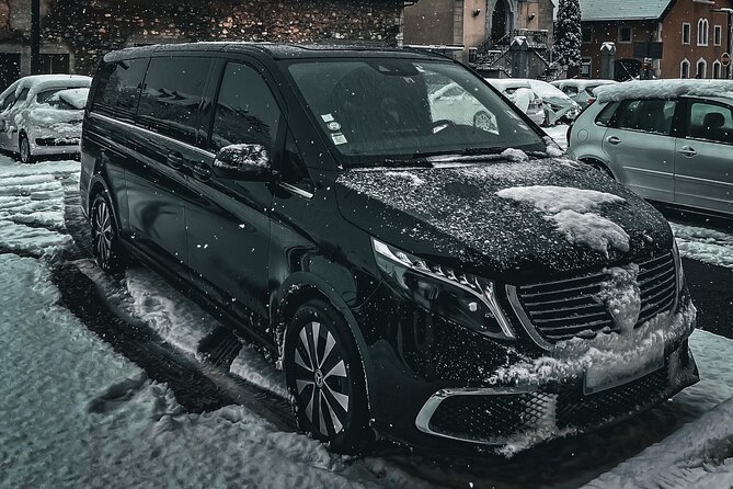 Private Transfer from Annecy to Chamonix - Luxury Mercedes Van Ensures Comfort and Style