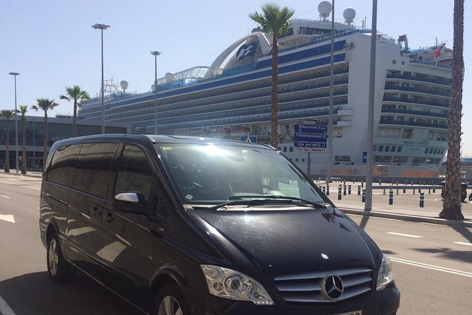 Private Transfer from Barcelona to the Port (or vice versa) - Booking and Confirmation Details