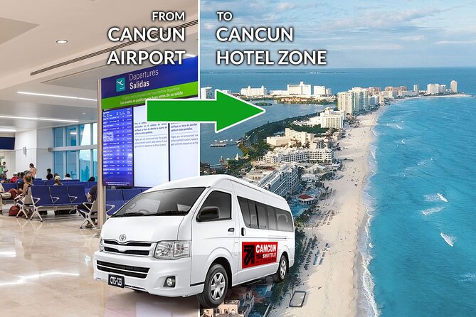 Private Transfer from Cancun Airport to Cancun Hotel Zone - Convenient and Private Airport Transfer in Cancun for $50