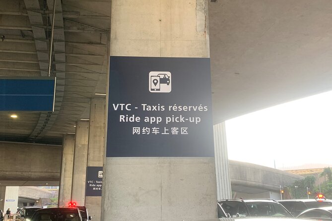 Private Transfer from CDG Airport to Paris - Vice Versa - One way - Limitations and Considerations