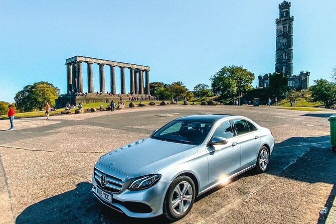Private Transfer from Isle of Skye to Glasgow - Luxury Mercedes-Benz E-Class for a Group of Up to Three