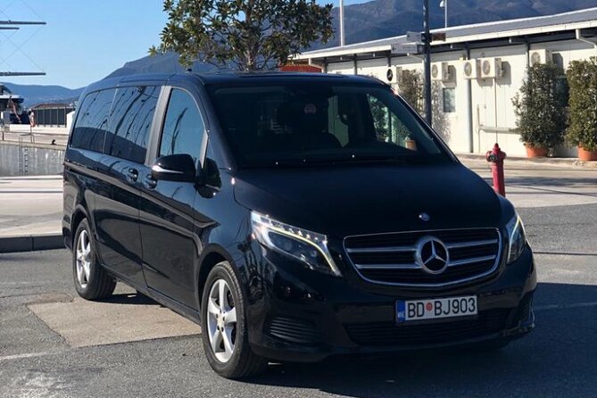 Private transfer from Podgorica airport or Podgorica to Tivat - Comfortable Vehicles and Professional Drivers