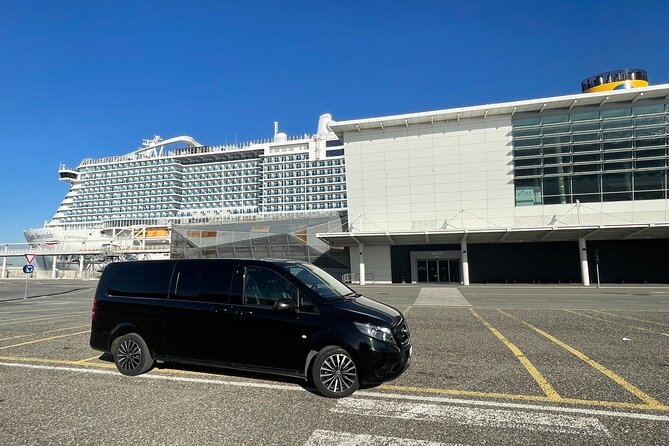 Private Transfer from Rome Fiumicino to the Port of Civitavecchia and vice versa - Stress-Free Transport for Your Cruise in Rome
