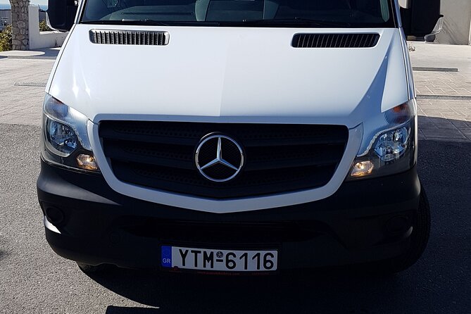 Private Transfer from-to Santorini airport to-from anywhere in Santorini Island - Efficient and Personalized Transport in Santorini for $26.75