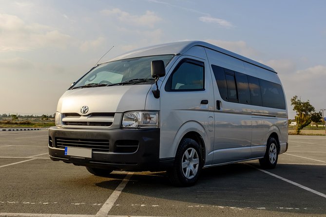 Private Transfer: Larnaca Airport to Protaras 1-14 pax - All-Inclusive Pricing with No Hidden Fees