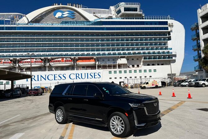 Private Transfer To or From Fort Lauderdale Airport & CruisePort - Specific Stops and Pickup Locations
