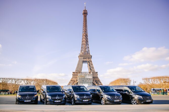 Private Transfers in Paris - Effortless Transportation from Paris to Disneyland or Airports for Up to 3 People