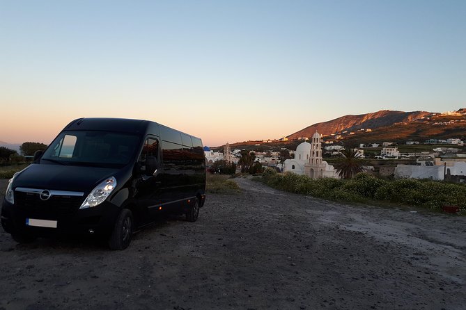 Private transfers in Santorini Greece - Comfort and Safety in Modern Vehicles
