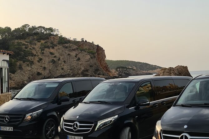 Private Transport from Ibiza Airport to Ibiza Town - The Luxurious Mercedes Van Sets the Tone for a Premium Service