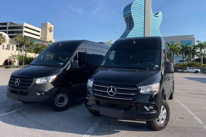 Private Transportation from Miami to Orlando - The Vehicles and Amenities Offered