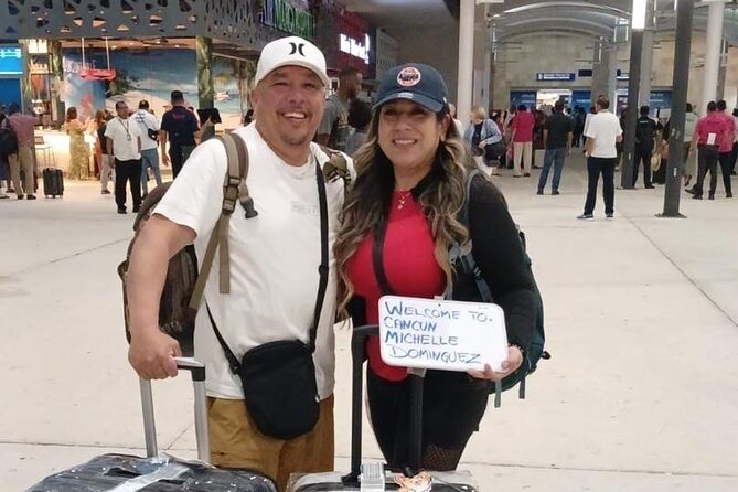 Private Transportation Service to CUN Airport from Tulum - Meeting Point at Cancun International Airport