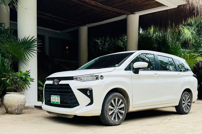 Private transportation to/from Tulum Airport (TQO) - Modern Vehicles and Comfort Features