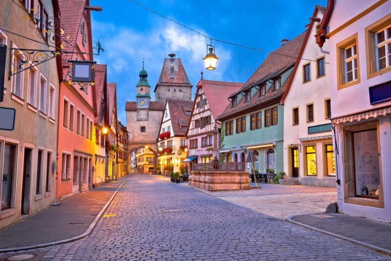 Private trip from Munich to Rothenburg & Harburg and back - Cost and Inclusions: Clear and Straightforward