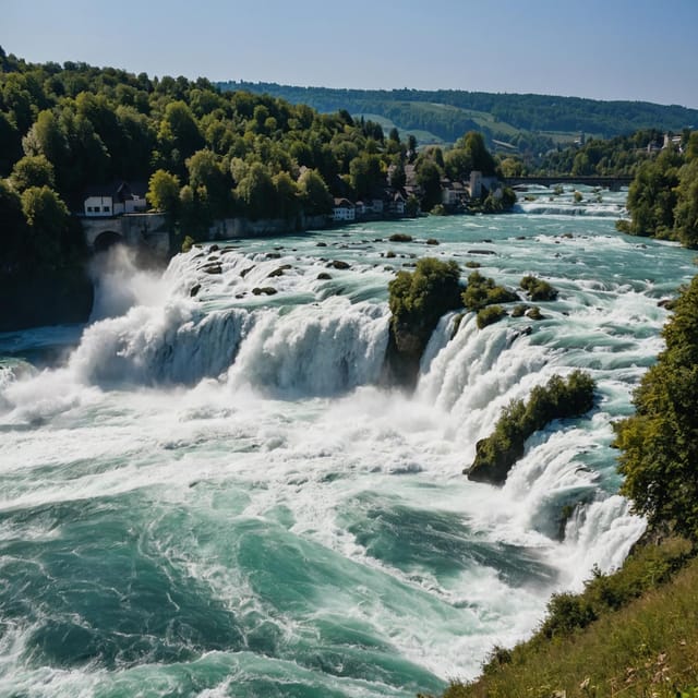 Private trip from Zurich to Europe's largest Rhine falls - The overall experience: Comfort, flexibility, and stunning scenery