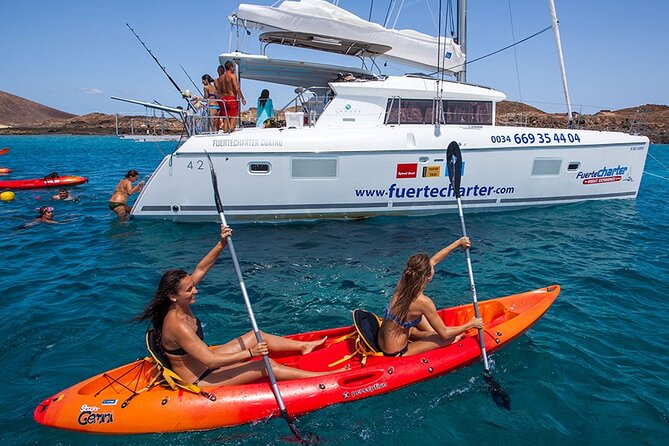 Private trips to Lobos Island in Catamaran Lagoon 421 - Duration Options and Flexibility