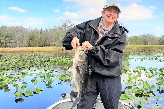 Private Trophy Bass Harris Chain of Lakes Fishing Charter - The Experience: Moving Between Lakes and Targeting Trophy Fish