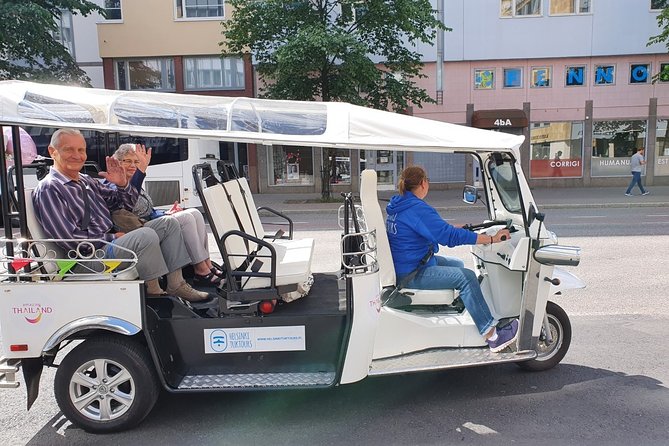 Private TukTuk guided Tour in Helsinki 2,5 hrs - Key Points